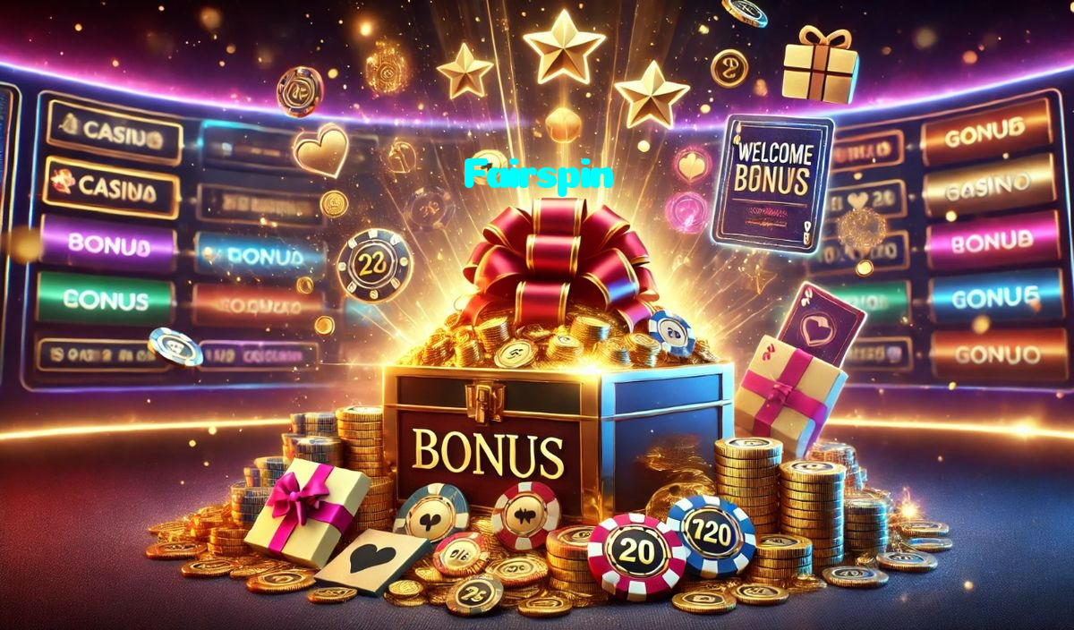 available types of Fairspin bet including pre-match live express and system bets